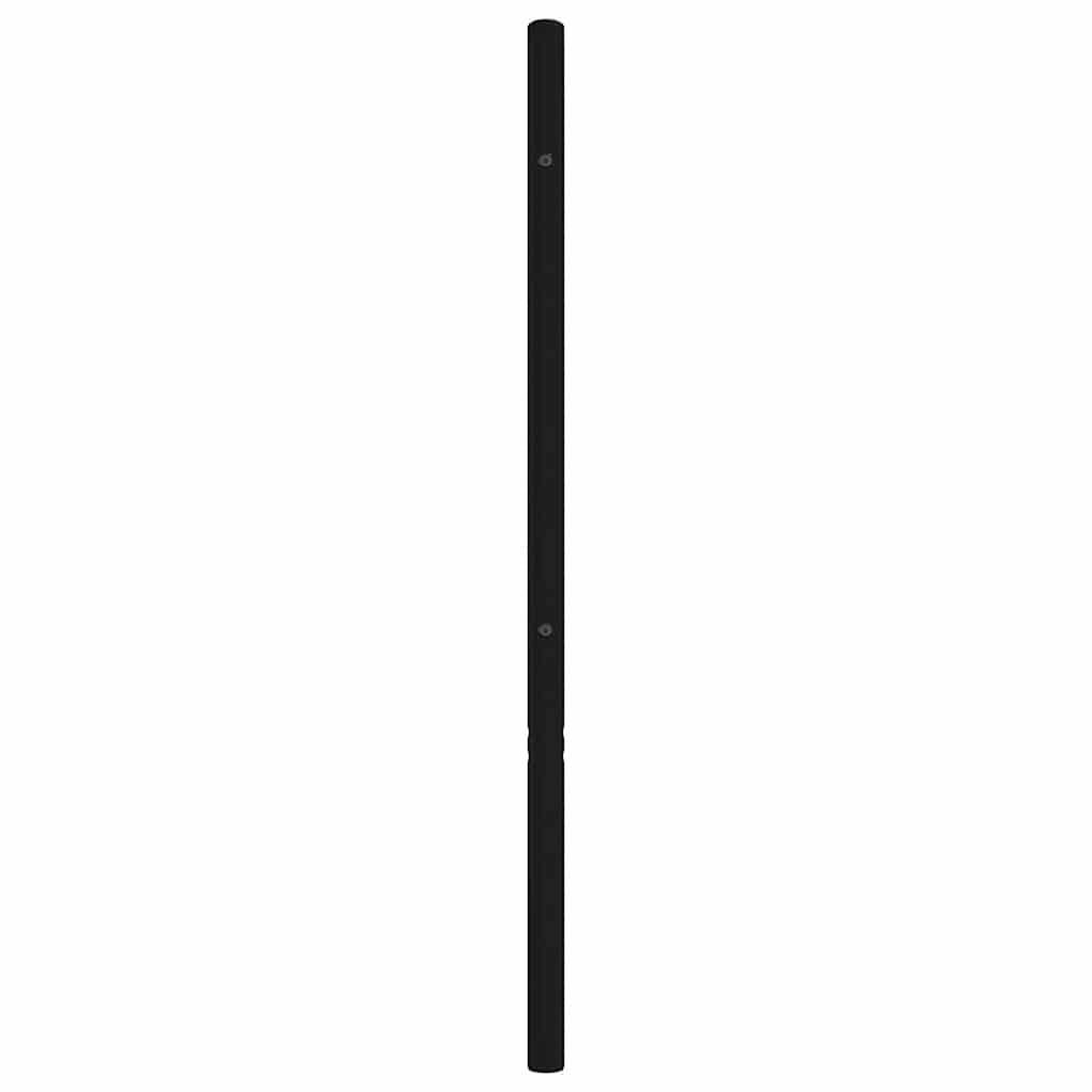 Testiera di Ricambio in Metallo Nero 135 cm | homemem39