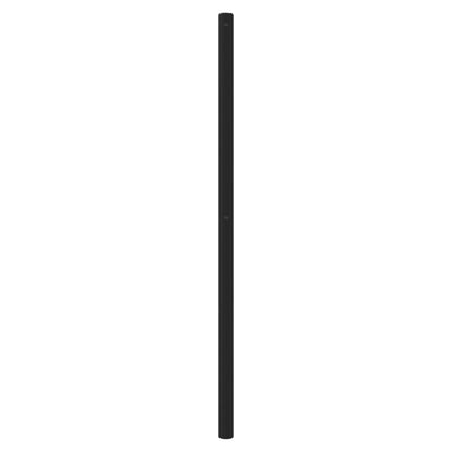 Testiera in Metallo Nero 80 cm