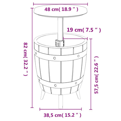 Tavolo Frigo 3 in 1 Polipropilene Nero | homemem39