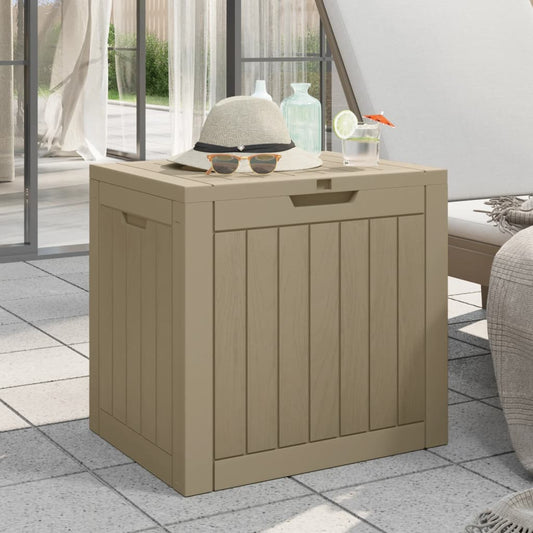 Contenitore Giardino Grigio 55,5x43x53 cm Polipropilene - homemem39