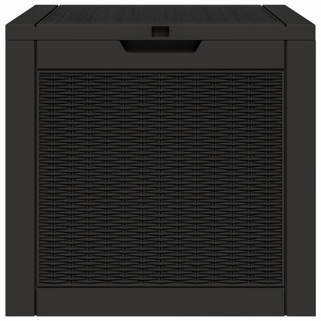 Contenitore Giardino Nero 55,5x43x53 cm Polipropilene - homemem39