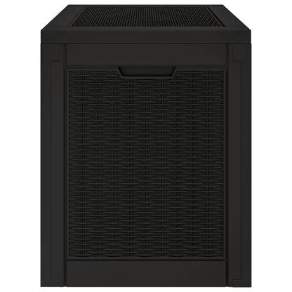 Contenitore Giardino Nero 55,5x43x53 cm Polipropilene - homemem39