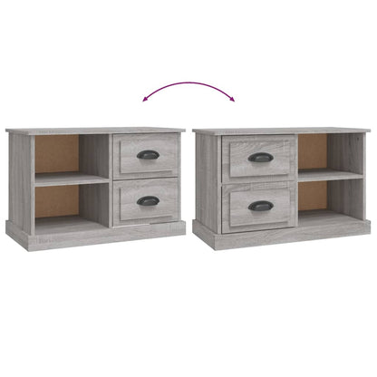Mobile TV Grigio Sonoma 73x35,5x47,5 cm in Legno Multistrato - homemem39