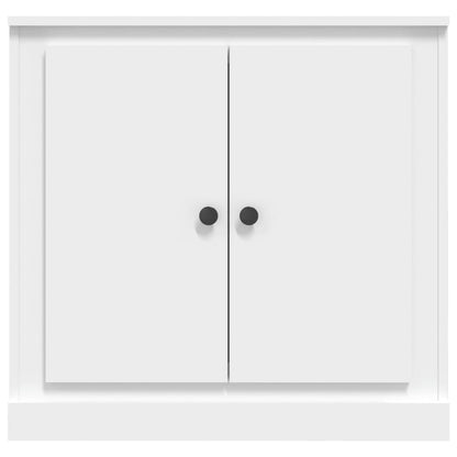 Credenza Bianca 70x35,5x67,5 cm in Legno Multistrato - homemem39