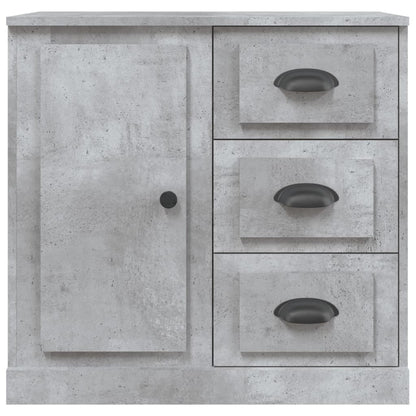 Credenza Grigio Cemento 70x35,5x67,5 cm in Legno Multistrato - homemem39