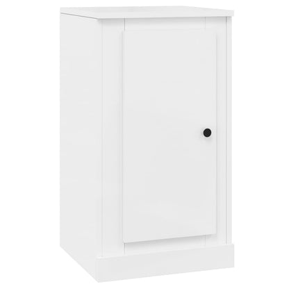 Credenza Bianco Lucido 37,5x35,5x67,5 cm in Legno Multistrato - homemem39