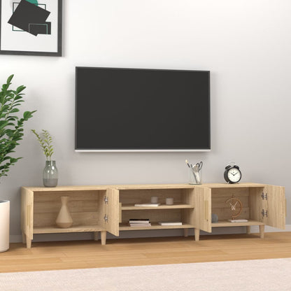 Mobile per TV Rovere Sonoma 180x31,5x40 cm in Legno Multistrato - homemem39