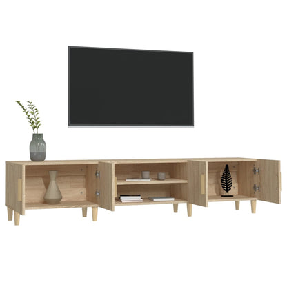 Mobile per TV Rovere Sonoma 180x31,5x40 cm in Legno Multistrato - homemem39