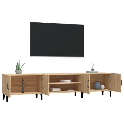 Mobile per TV Rovere Sonoma 180x31,5x40 cm in Legno Multistrato - homemem39