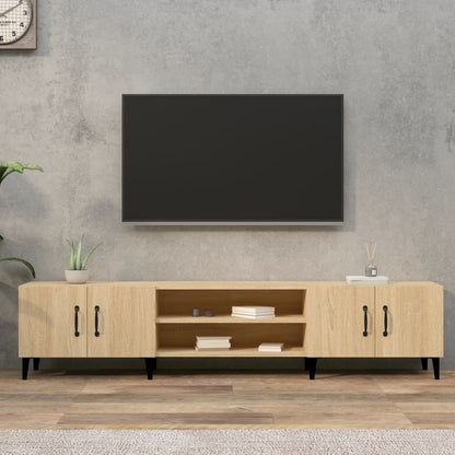 Mobile per TV Rovere Sonoma 180x31,5x40 cm in Legno Multistrato - homemem39
