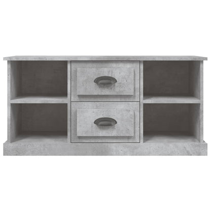 Mobile Porta TV Grigio Cemento 99,5x35,5x48cm Legno Multistrato - homemem39
