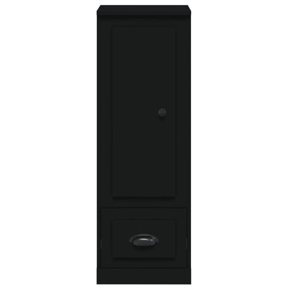 Credenza Nera 36x35,5x103,5 cm in Legno Multistrato - homemem39