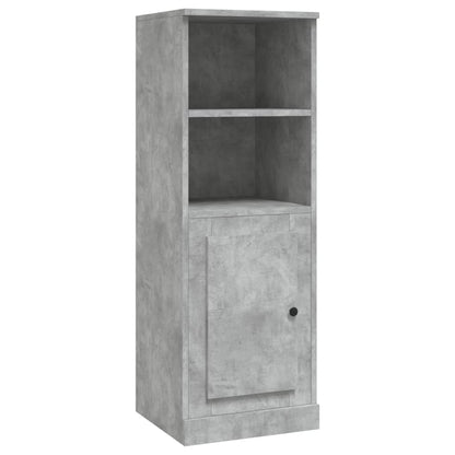 Credenza Grigio Cemento 36x35,5x103,5 cm in Legno Multistrato
