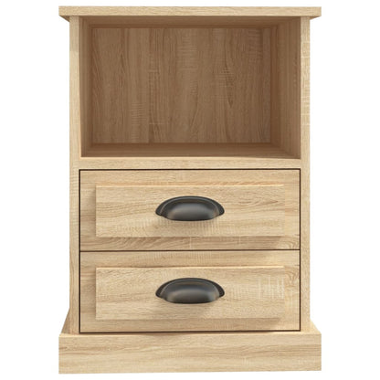 Comodini 2 pz Rovere Sonoma 43x36x60 cm