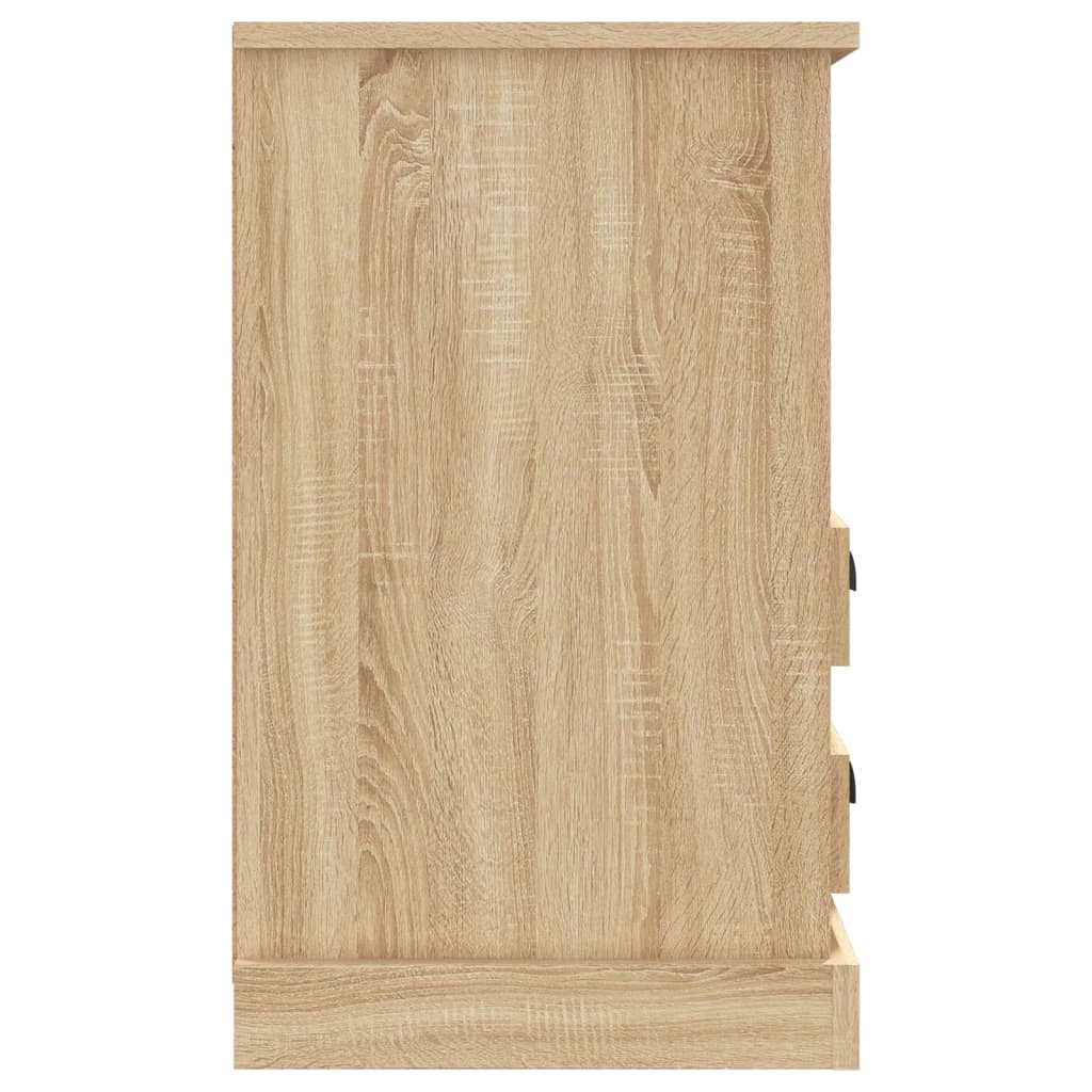 Comodini 2 pz Rovere Sonoma 43x36x60 cm