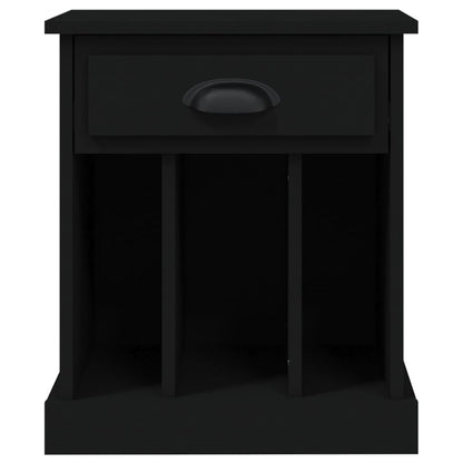 Comodino Nero 43x36x50 cm - homemem39
