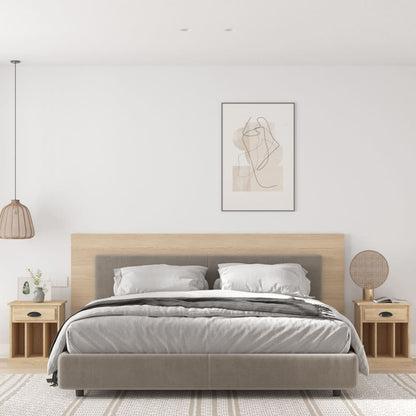 Comodini 2 pz Rovere Sonoma 43x36x50 cm - homemem39