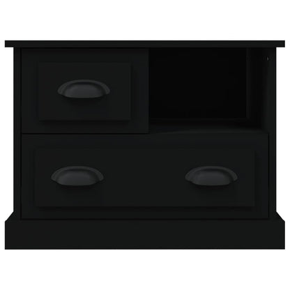 Comodino Nero 60x39x45 cm - homemem39