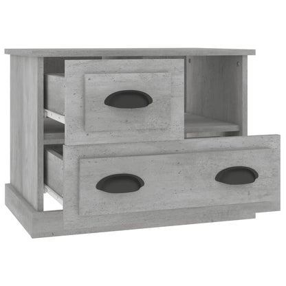 Comodino Grigio Cemento 60x39x45 cm - homemem39