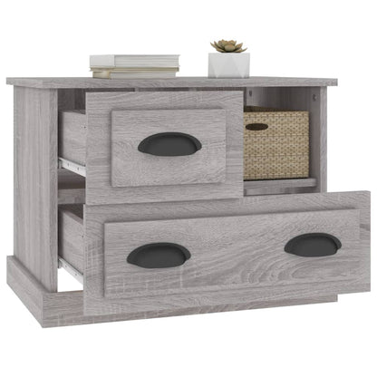 Comodino Grigio Sonoma 60x39x45 cm - homemem39