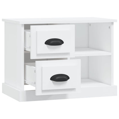Comodino Bianco 60x35,5x45 cm - homemem39