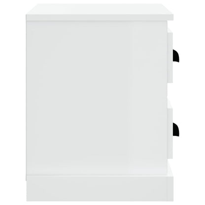 Comodino Bianco 60x35,5x45 cm - homemem39