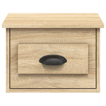 Comodino a Parete Rovere Sonoma 41,5x36x28 cm - homemem39