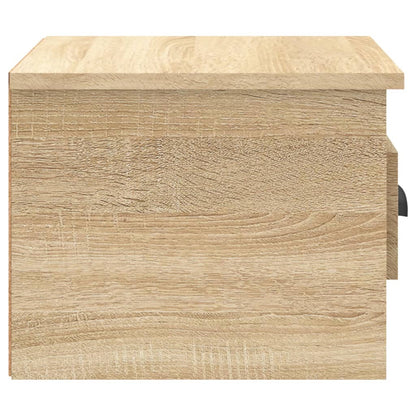 Comodini a Parete 2 pz Rovere Sonoma 41,5x36x28 cm - homemem39