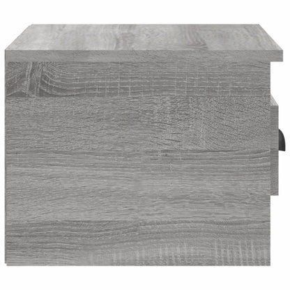 Comodino a Parete Grigio Sonoma 41,5x36x28 cm - homemem39
