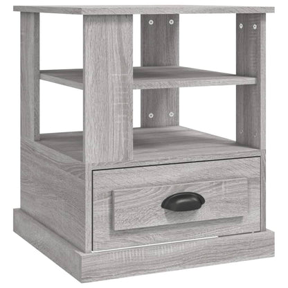Tavolino Grigio Sonoma 50x50x60 cm in Legno Multistrato - homemem39