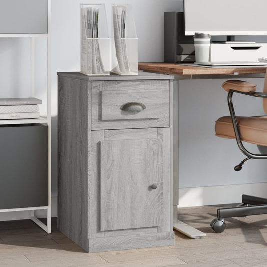 Mobiletto Cassetto Grigio Sonoma 40x50x75 cm Legno Multistrato - homemem39