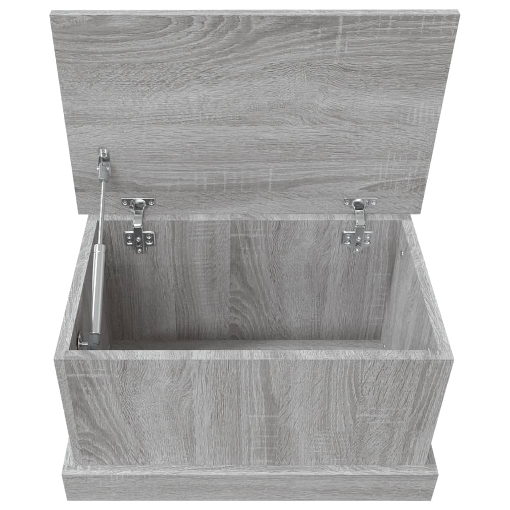 Contenitore Grigio Sonoma 50x30x28 cm Legno Multistrato - homemem39