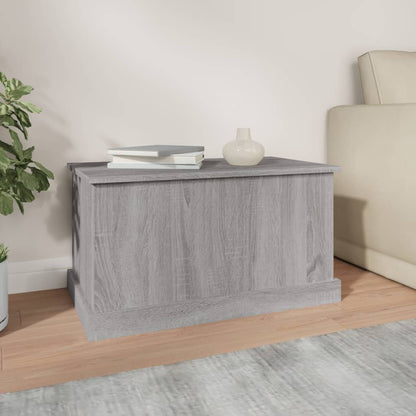 Contenitore Grigio Sonoma 70x40x38 cm Legno Multistrato - homemem39