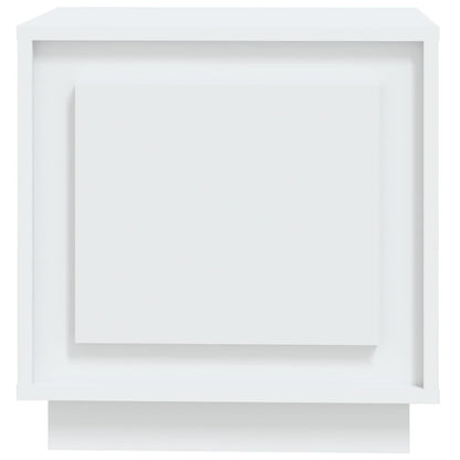Comodini 2 pz Bianchi 44x35x45 cm in Legno Multistrato - homemem39