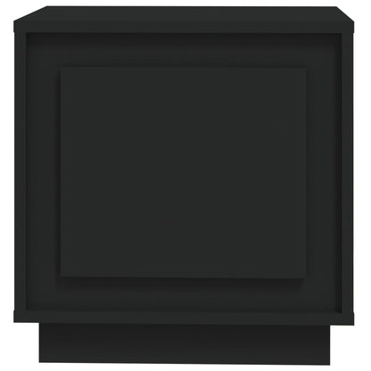 Comodini 2 pz Neri 44x35x45 cm in Legno Multistrato - homemem39