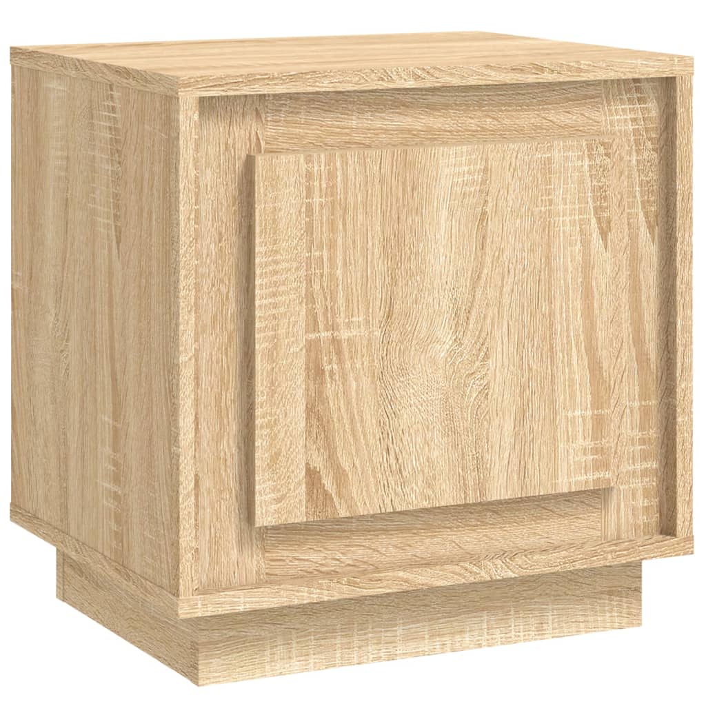 Comodino Rovere Sonoma 44x35x45 cm in Legno Multistrato - homemem39