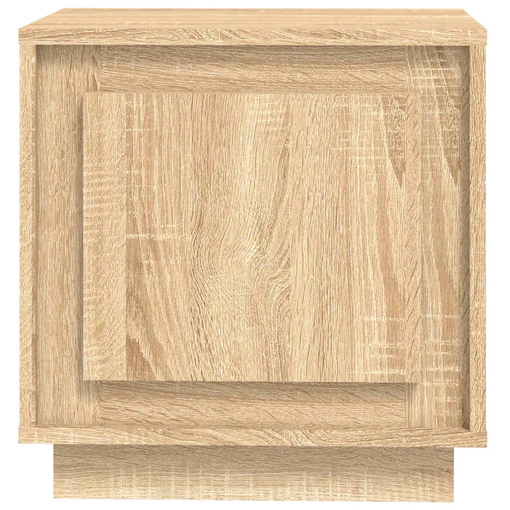 Comodino Rovere Sonoma 44x35x45 cm in Legno Multistrato - homemem39