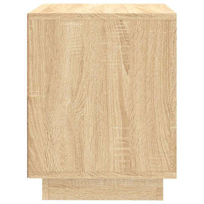 Comodino Rovere Sonoma 44x35x45 cm in Legno Multistrato - homemem39