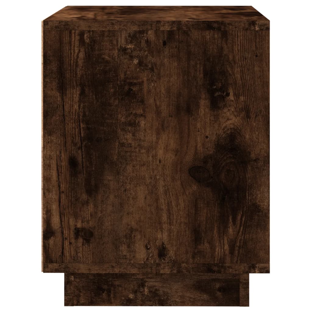 Comodini 2 pz Rovere Fumo 44x35x45 cm in Legno Multistrato - homemem39