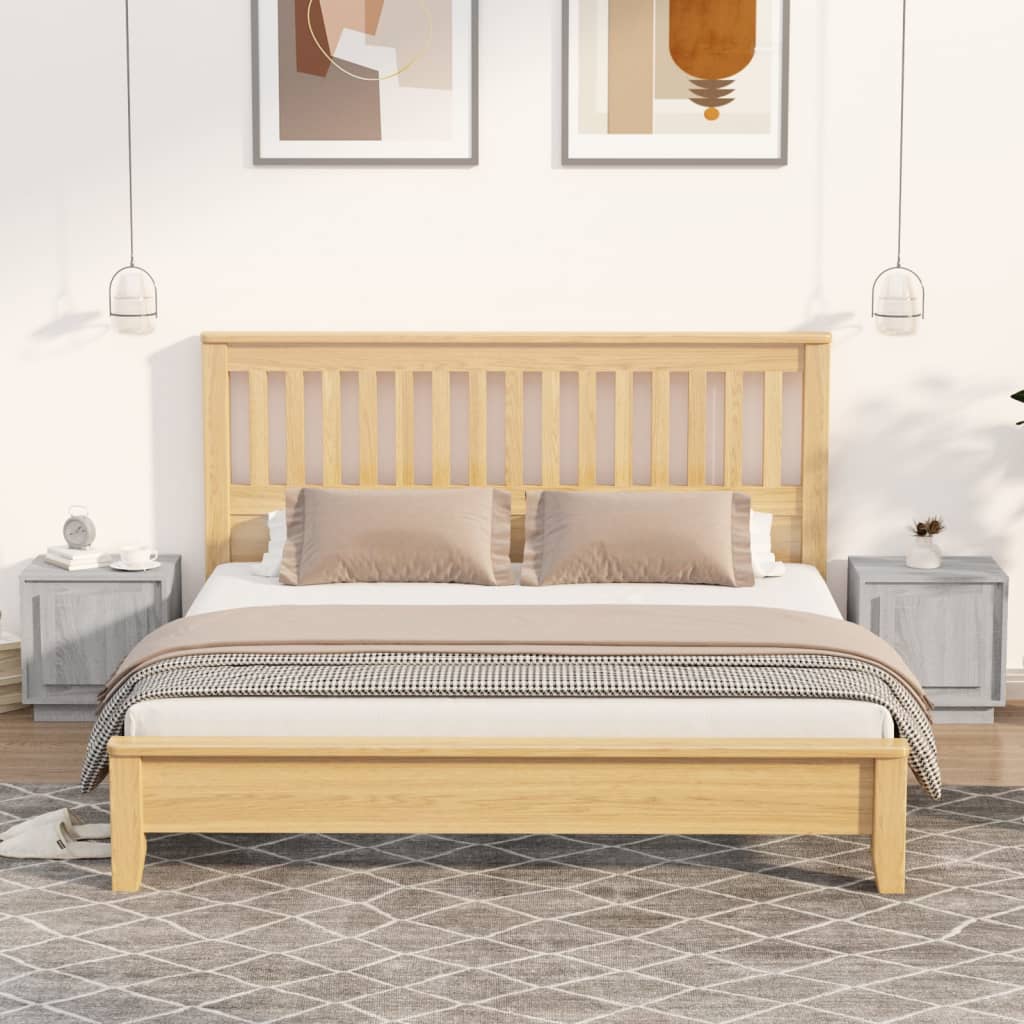 Comodini 2 pz Grigio Sonoma 44x35x45 cm in Legno Multistrato - homemem39