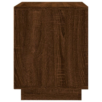 Comodini 2 pz Rovere Marrone 44x35x45 cm in Legno Multistrato - homemem39