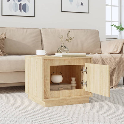 Tavolino da Salotto Rovere Sonoma 51x50x44 cm Legno Multistrato | homemem39