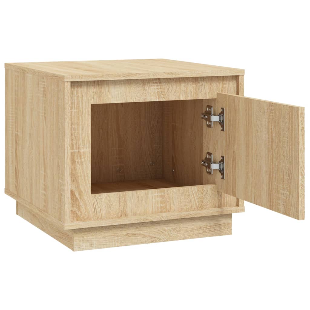 Tavolino da Salotto Rovere Sonoma 51x50x44 cm Legno Multistrato | homemem39