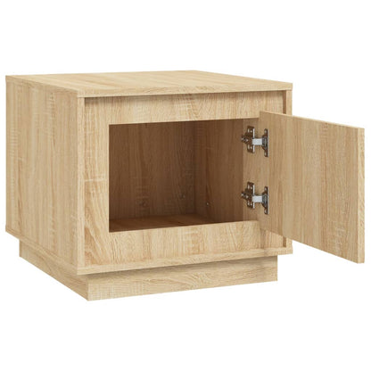 Tavolino da Salotto Rovere Sonoma 51x50x44 cm Legno Multistrato | homemem39