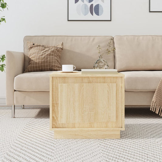Tavolino da Salotto Rovere Sonoma 51x50x44 cm Legno Multistrato | homemem39