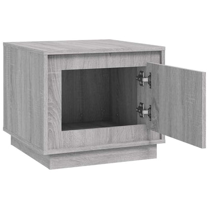 Tavolino da Salotto Grigio Sonoma 51x50x44 cm Legno Multistrato