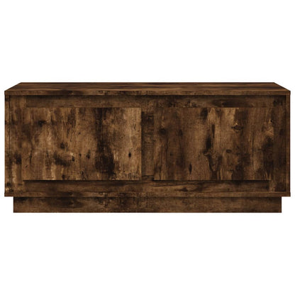 Tavolino da Salotto Rovere Fumo 102x50x44 cm Legno Multistrato | homemem39