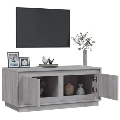 Tavolino da Salotto Grigio Sonoma 102x50x44cm Legno Multistrato | homemem39