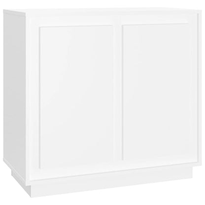 Credenza Bianca 80x34x75 cm in Legno Multistrato - homemem39