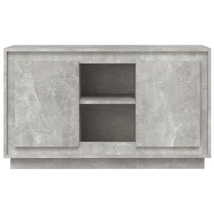 Credenza Grigio Cemento 102x35x60 cm in Legno Multistrato | homemem39